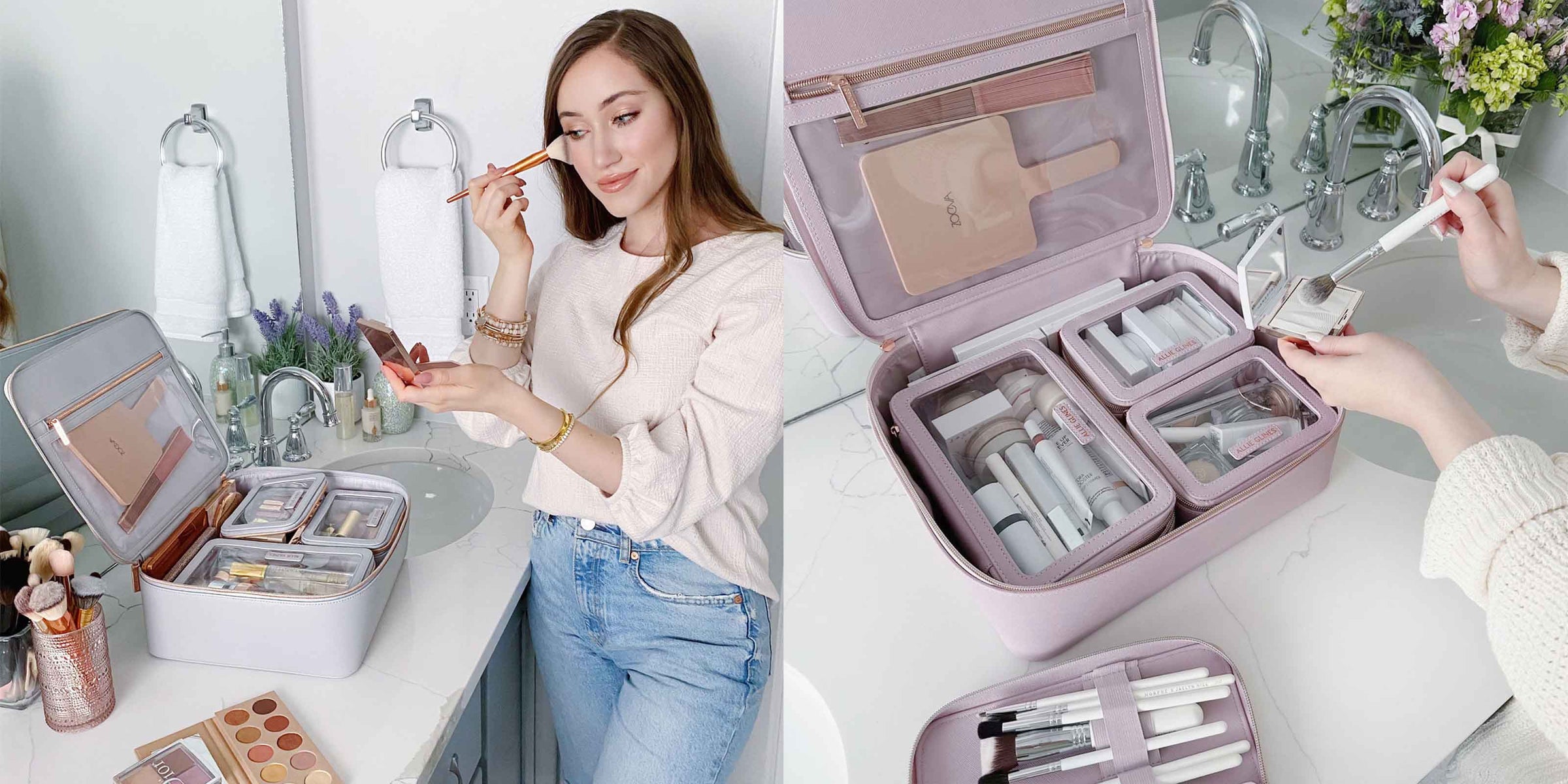 Allie Glines Makeup Bags