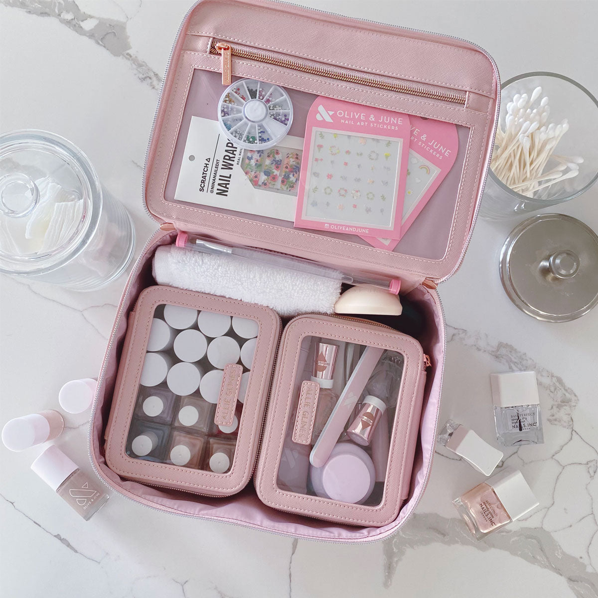 Anyone own the Allie Glines modular makeup bags? : r/makeuporganization