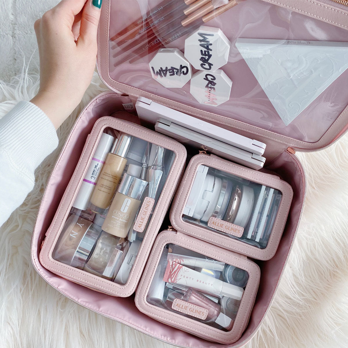 Makeup bag shop set